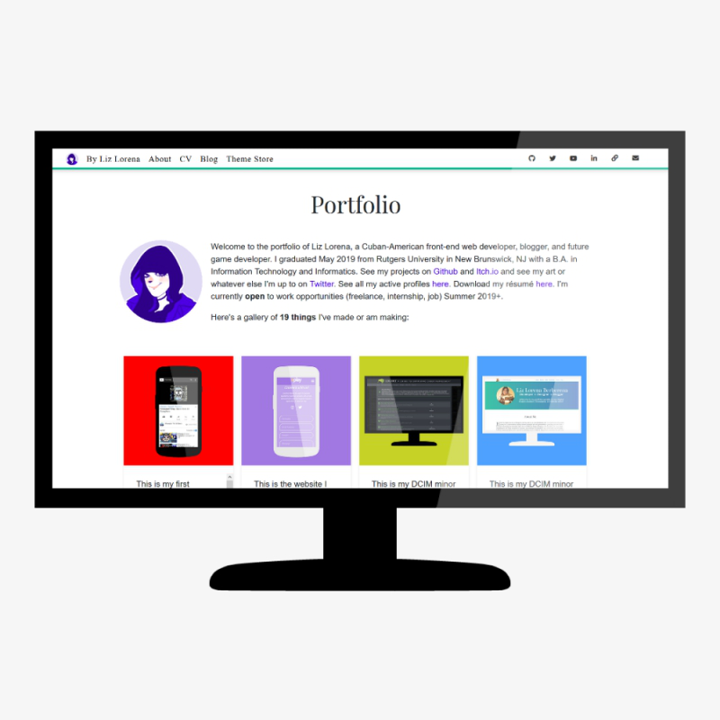 My Sixth Portfolio Website