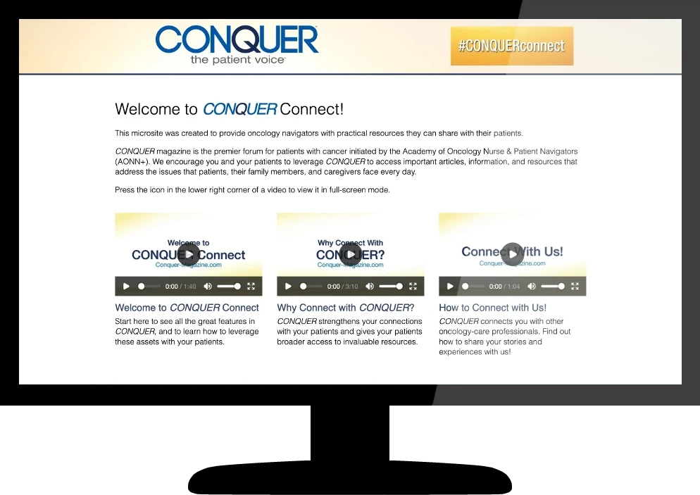 CONQUERConnect Desktop Preview